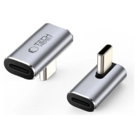Tech-Protect Ultraboost AA03 USB-C Angled Adapter - Gray