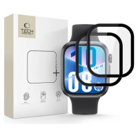 Tech-Protect Glass Flex+ 2-pack hybrid glass for Huawei Watch Fit 3 / 4 - black