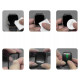 Tech-Protect Glass Flex+ 2-pack hybrid glass for Huawei Watch Fit 3 / 4 - black
