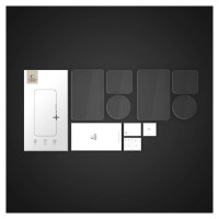 Tech-Protect Glass Fit+ 2-pack tempered glass for DJI Osmo Action 5 Pro - transparent