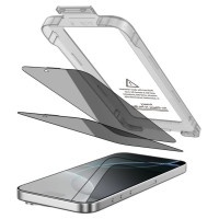 Tech-Protect Quick Set Spy+ Privacy Glass 2-pack for iPhone 16 Pro
