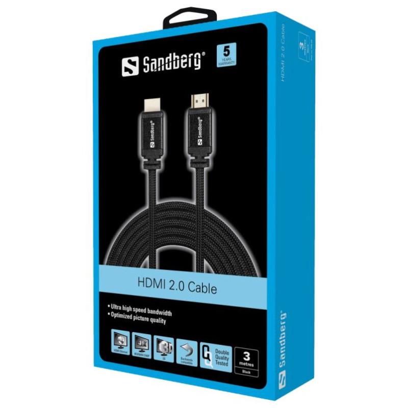 Sandberg 508-99 HDMI 2.0 19M-19M 3m