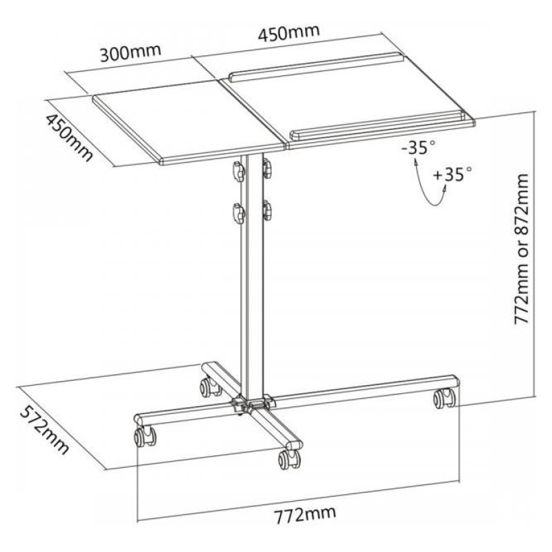 Sbox Projector Floor Stand PFS-2