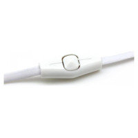 Sbox Stereo Earphones With Microphone EP-038 White