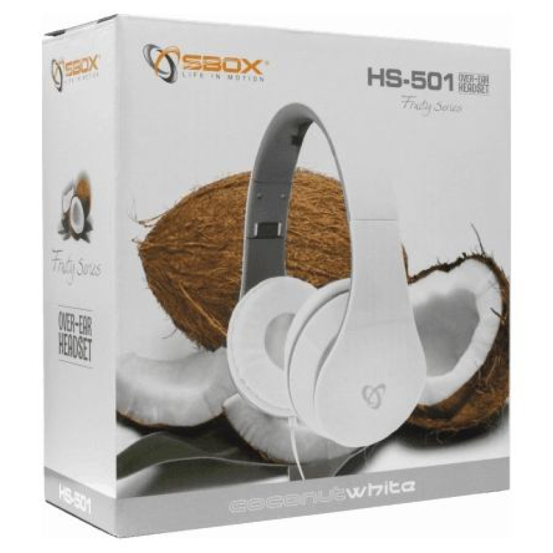 Sbox HS-501 Blackberry White