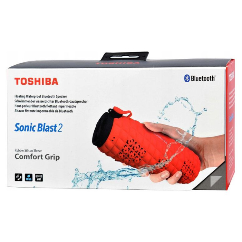 Toshiba Sonic Blast 2 TY-WSP80 Red