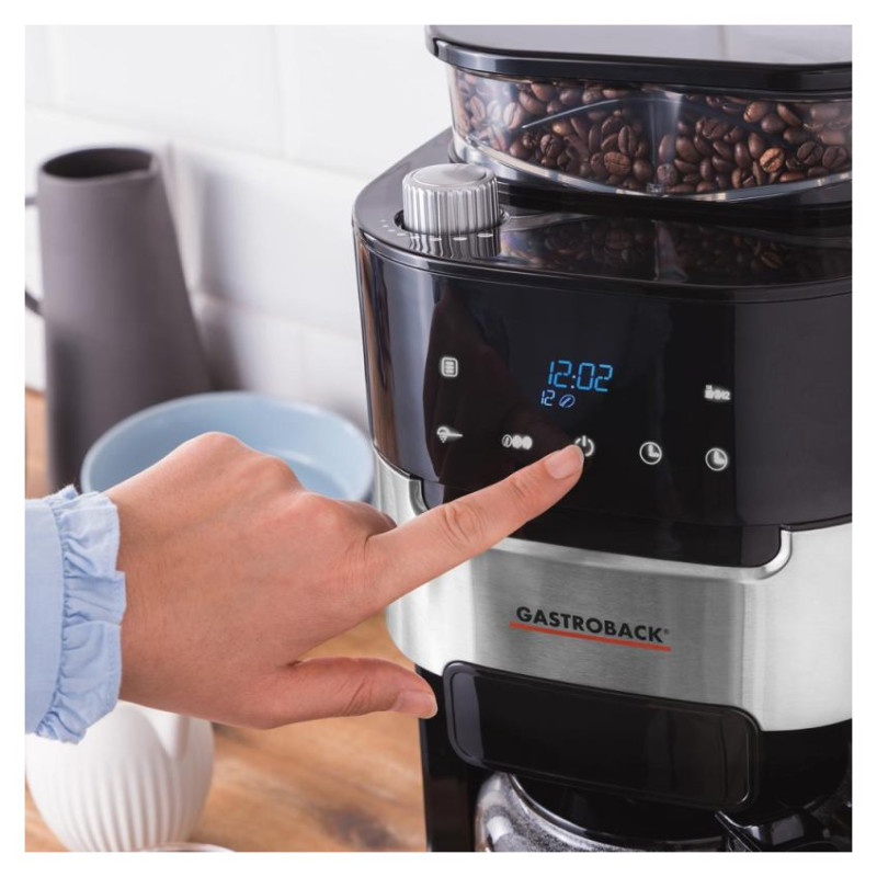 Gastroback 42711 Coffee Machine Grind & Brew Pro