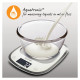 Salter 1050 WHDR White Curve Glass Electronic Digital Kitchen Scales
