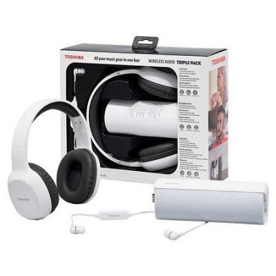 Toshiba Wireless Audio Triple Pack HSP-3P19 White