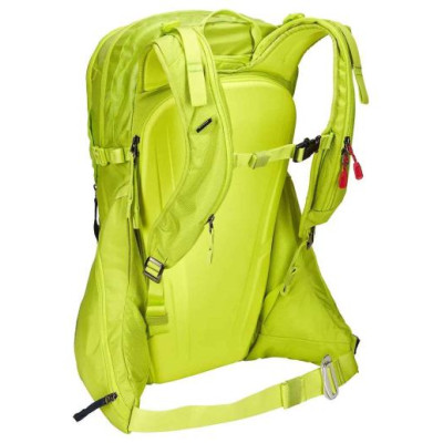 Thule 3610 Upslope 35L Removable Airbag 3.0 Ready Ski And Snowboard Backpack Lime Punch