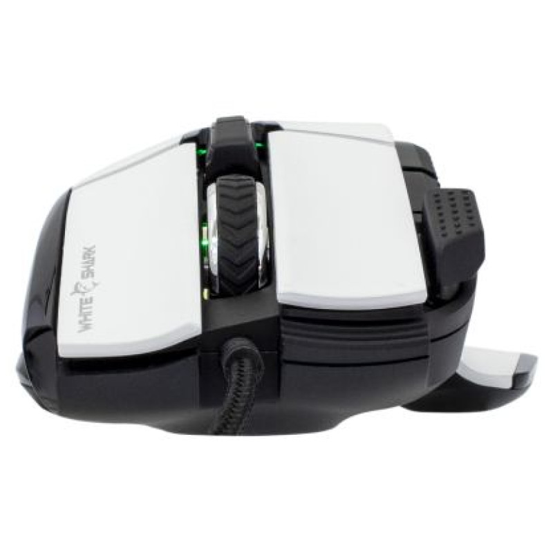 White Shark GM-9006 MARROK White RGB / 12.000 dpi