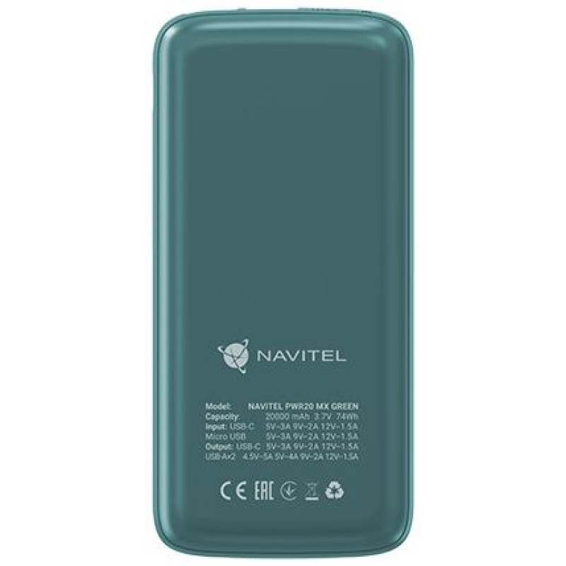 Navitel PWR20 MX Green