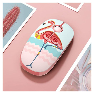 Tellur Kids Wireless Mouse Flamingo