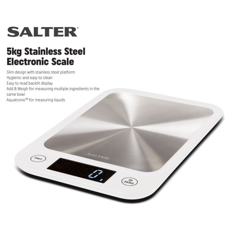 Salter 1105 SSWHDREU16 5kg Kitchen Scale