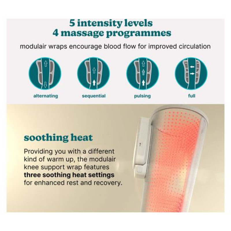 Homedics SR-CMK10H Modulair Knee Wrap