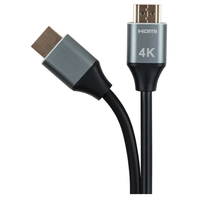 Tellur High Speed HDMI 2.0 cable, 4K 18Gbps plug-plug Ethernet gold-plated 3m black