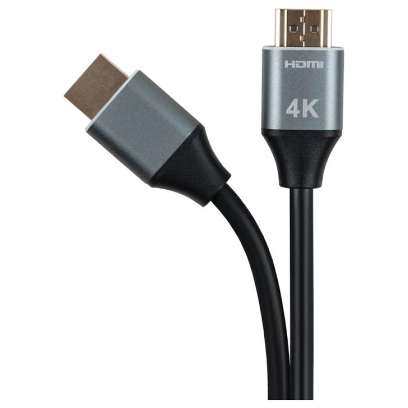 Tellur High Speed HDMI 2.0 cable, 4K 18Gbps plug-plug Ethernet gold-plated 5m black