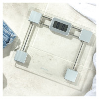 Salter 9081 SV3RFTE Glass Electronic Bathroom Scale