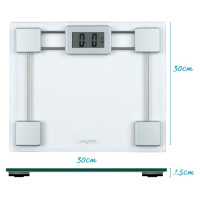 Salter 9081 SV3RFTE Glass Electronic Bathroom Scale