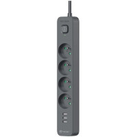 Tracer 47027 Power Line+ 1.5m (4 outlets +3x USB A, 5V 2,4A)