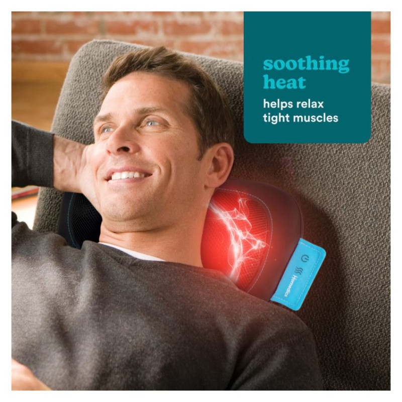 Homedics SP-50H Shiatsu Pillow Massager With Heat