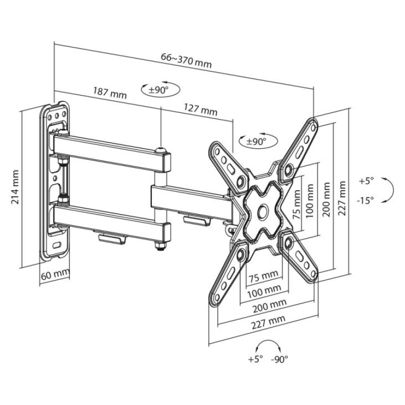 Sbox LCD-223-2  (13-43/20kg/200x200)