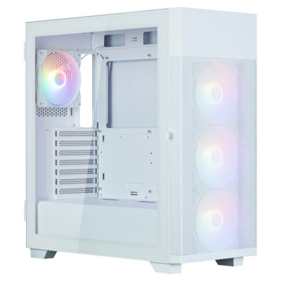 Zalman S5 Neo White ATX, FRGB Fan x4