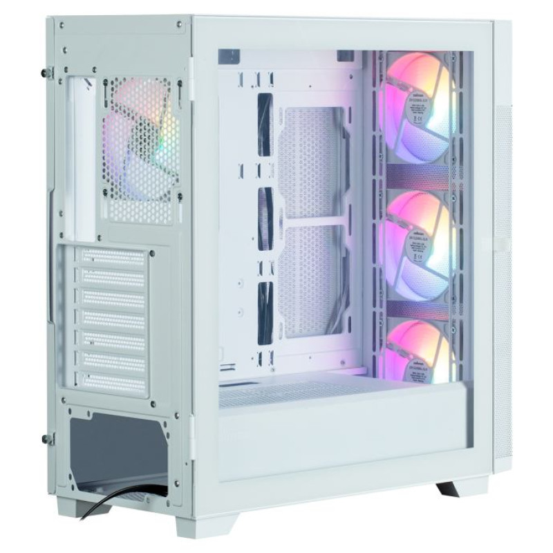 Zalman S5 Neo White ATX, FRGB Fan x4