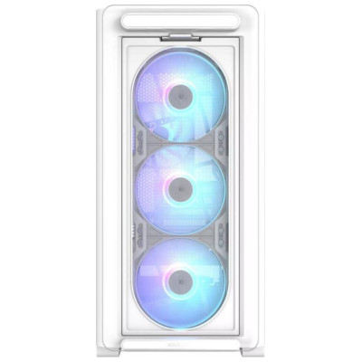 Asus Case|ASUS|A23 PLUS|MidiTower|Case product features Transparent panel|MicroATX|MiniITX|Colour White|A23PLUSTG/ARGBWHITE