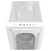 Asus Case|ASUS|A23 PLUS|MidiTower|Case product features Transparent panel|MicroATX|MiniITX|Colour White|A23PLUSTG/ARGBWHITE