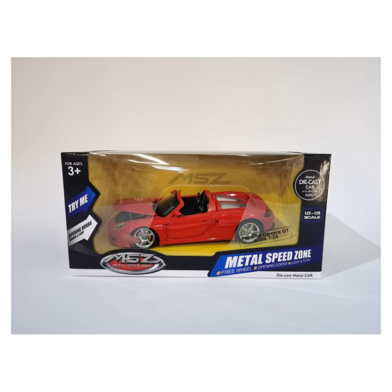 MSZ Miniatūrais modelis Porsche Carrera GT, 1:24