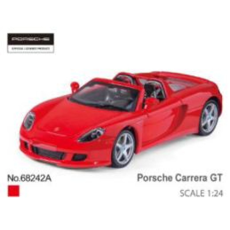 MSZ Miniatūrais modelis Porsche Carrera GT, 1:24