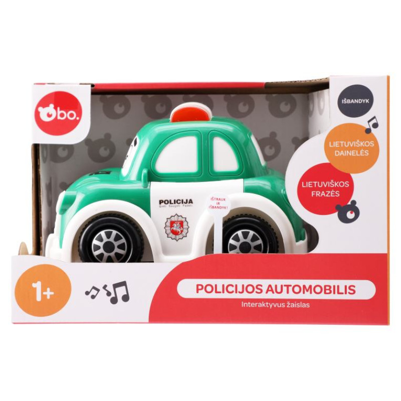BO. Интерактивная полицейская машинка (на литовском яз.)