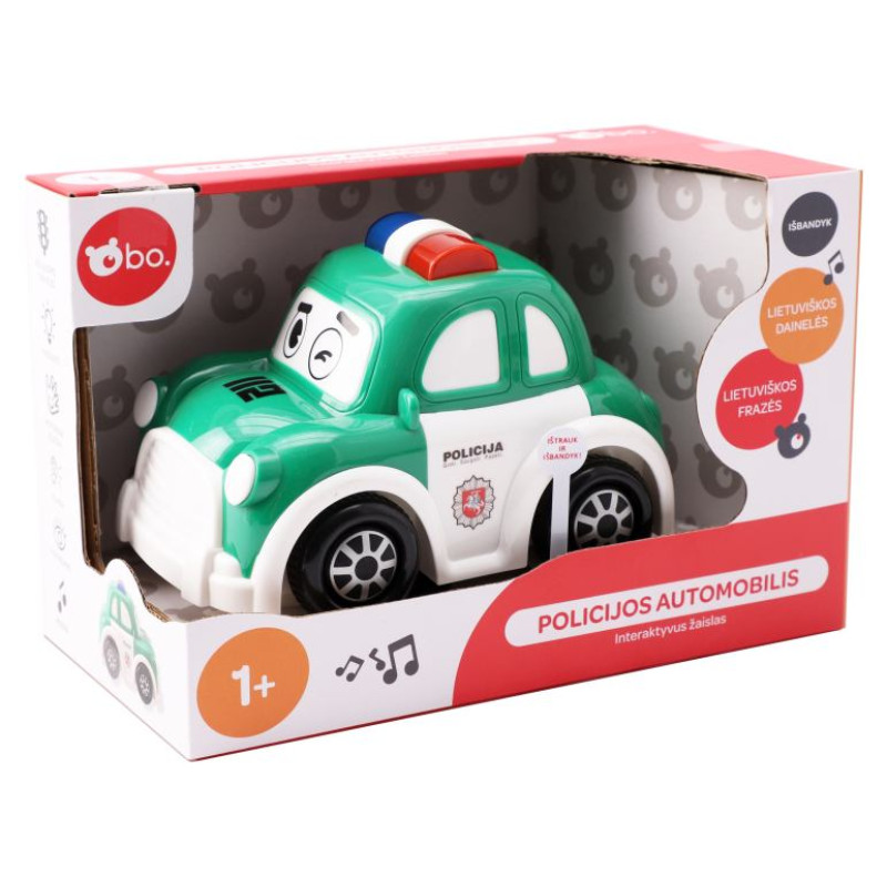 BO. Интерактивная полицейская машинка (на литовском яз.)