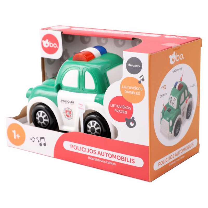 BO. Интерактивная полицейская машинка (на литовском яз.)