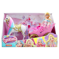 Dreameez Rotaļu komplekts Princese ar zirgu un karieti