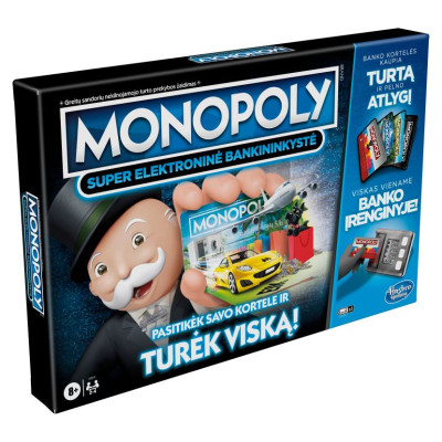 Monopoly Настольная игра Монополия Бонусы без границ (на литовском яз.)