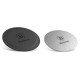 Baseus Magnet Iron Suit self-adhesive plates for magnetic holders - silver and black (2 pcs.)