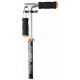 Muuwmi Aluminium Scooter skrejritenis 200 mm, melns/oranžs - AU 116