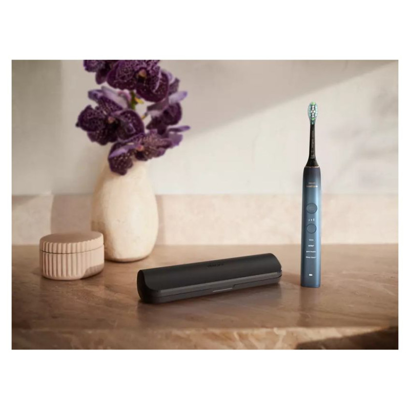 Sonicare zobu birste DiamondClean ar īpa&scaron;u lietotni, zila - HX9911/88