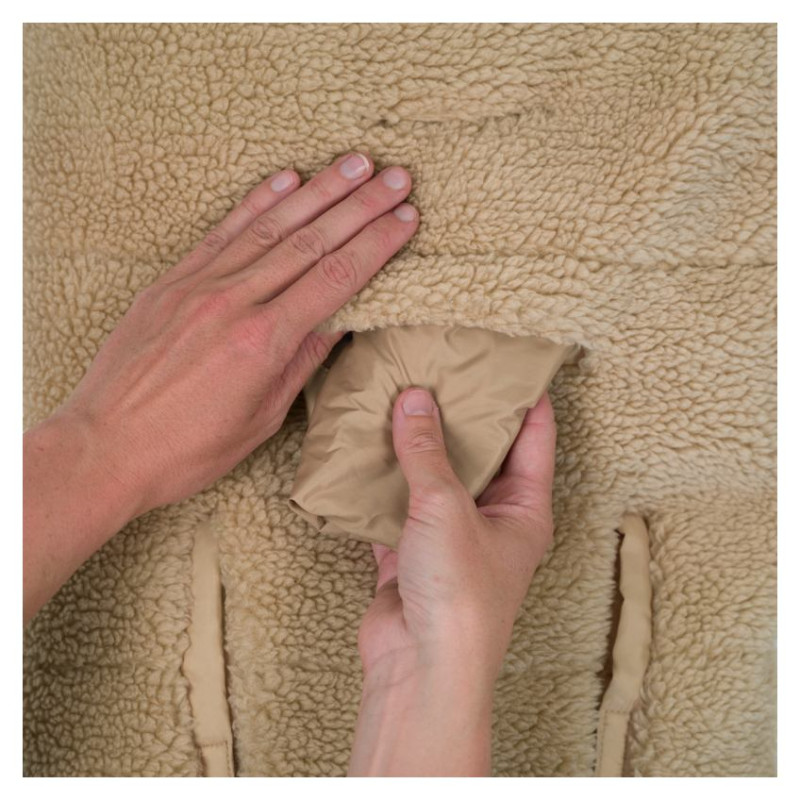 Lodger Wrapper Teddy ietināmā sedziņa, Beige - WPT 630