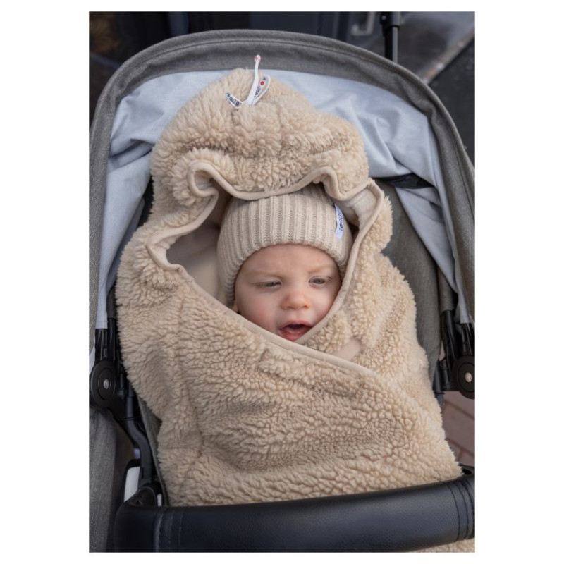 Lodger Wrapper Teddy ietināmā sedziņa, Beige - WPT 630