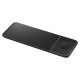 Samsung Trio EP-P6300TBEGEU 3in1 inductive charger for phone / Galaxy Watch / Buds - black + mains charger + cable