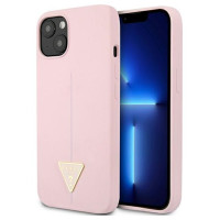 Guess GUHCP13MSLTGU iPhone 13 6.1" purple/purple hardcase Silicone Triangle