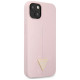 Guess GUHCP13MSLTGU iPhone 13 6.1" purple/purple hardcase Silicone Triangle