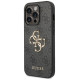 Guess 4G Big Metal Logo case for iPhone 15 Pro Max - gray