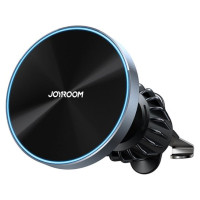 Joyroom magnetic car holder 15W wireless charger for air vent black (JR-ZS240 Pro)