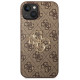 Guess GUHCP15S4GMGBR iPhone 15 6.1" brown/brown hardcase 4G Big Metal Logo