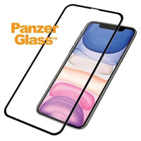 Panzerglass E2E Super+ tempered glass for iPhone XR / 11 - with black frame