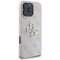 Guess 4G Big Logo iPhone 16 Pro Max Case - Pink